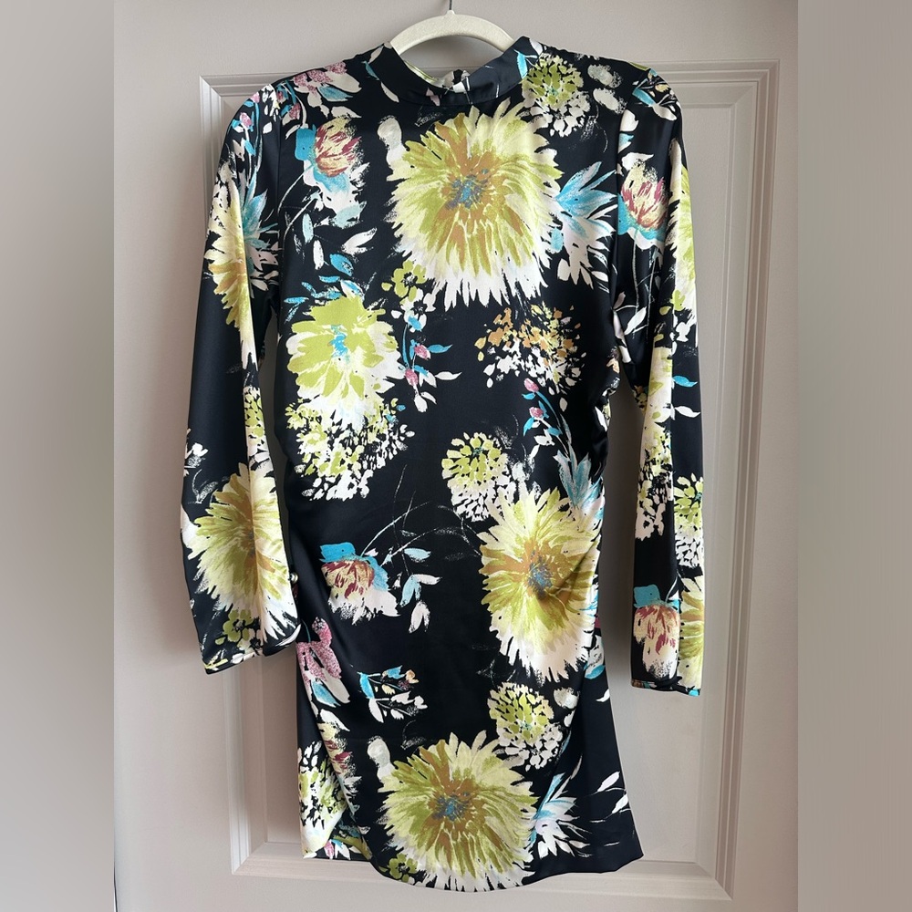 Zara Floral Asian Inspired Dress
